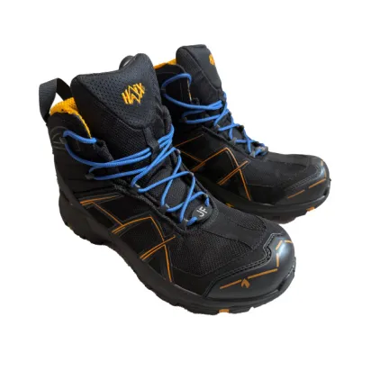 Schnürschuh Jugendfeuerwehr YOUNG FIRESTAR JF Safety HAIX®, schwarz/orange/blau