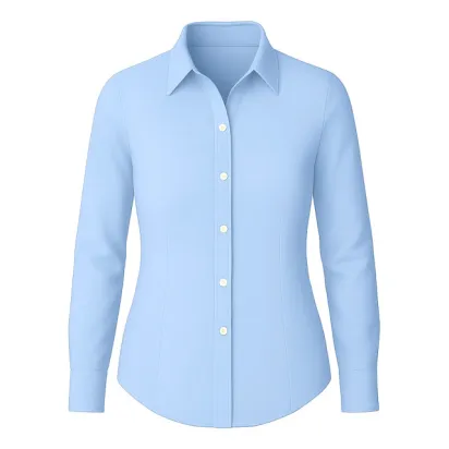 Dienstbluse blau