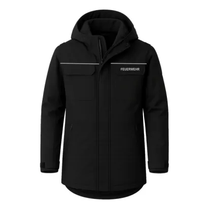 Wetterschutzjacke DER KLASSIKER, mit rotem Stick