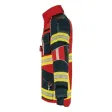 Einsatzjacke X-Pro Dynamic, rot/dunkelblau, Rückenschild FEUERWEHR silber reflektierend