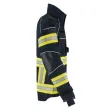 Einsatzjacke THL X-pro Solution, dunkelblau, Rückenaufdruck FEUERWEHR leuchtgelb