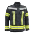 Herrendienstjacke ENDURANCE HIGH-VIS, schwarzblau, mit Reflexbestreifung
