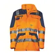Warnschutzparka UVEX, warnorange