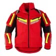 Jacke SKYLITE, Farbe rot/leuchtgelb