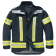 Herrendienstjacke ENDURANCE HIGH-VIS, schwarzblau, mit Reflexbestreifung