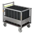 Rollcontainer Atemluftflaschen ohne Sicherung