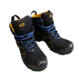 Schnürschuh Jugendfeuerwehr YOUNG FIRESTAR JF Safety HAIX®, schwarz/orange/blau