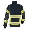 Einsatzjacke THL X-pro Solution, dunkelblau, Rückenaufdruck FEUERWEHR leuchtgelb