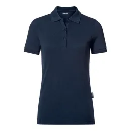 Damen Poloshirt, navy, individualisierbar