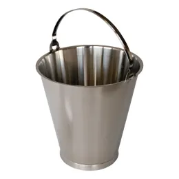 Eimer, Edelstahl V2A