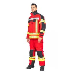 Einsatzjacke FIRE MAX 3 IRS, Nomex® NXT, bicolor rot/dunkelblau