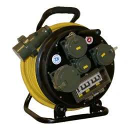 Leitungsroller GIFAS 400/230 V, 3 x 400 V, 1 x 230 V