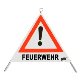 Faltsignal gfd®, weiß, 900 mm