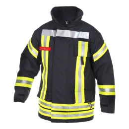 Überjacke, schwarzblau, Nomex®/Airtex®, kurze Ausführung