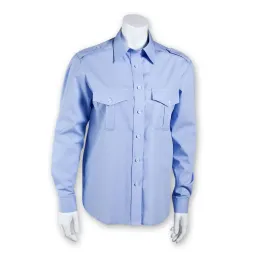 Dienstbluse blau, Schulterklappen