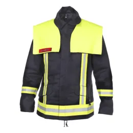 Jacke, 100% Baumwolle, Ausführung Rheinland-Pfalz, Reflexbestreifung nach HuPF 08/1999, mit Koller