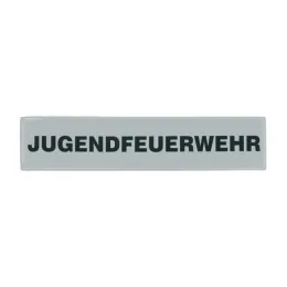 Klettschild 380x80 mm