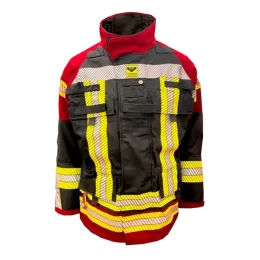Einsatzjacke TH ASSISTANCE, Modell 001D, schwarzblau/rot