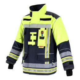 Einsatzjacke NTi®-112 Allrounder, schwarzblau/leuchtgelb