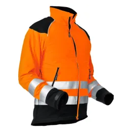 Schnittschutzjacke StretchAIR®, orange/schwarz