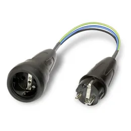 Messadapter BENNING Schukostecker - Schukokupplung