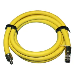 Füllschlauch 1,0 bar, 5 m, gelb