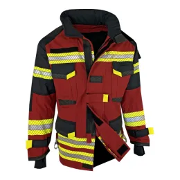 Einsatzjacke IMPERIAL, rot Matrix/schwarzblau