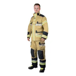 Bundhose IGNIS WTR, gold/schwarzblau mit Membran
