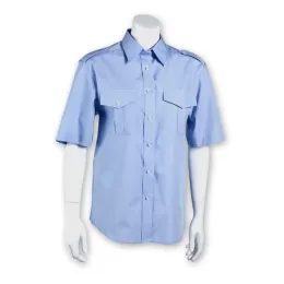 Dienstbluse blau, Schulterklappen