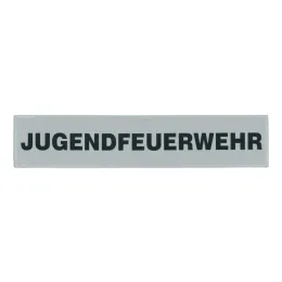 Klettschild 400x80 mm