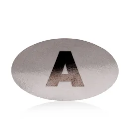Aufkleber Buchstabe A