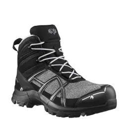 Schnürschuh BLACK EAGLE® SAFETY MID, schwarz/silber