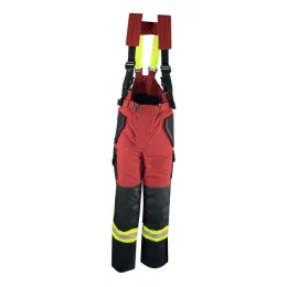 Überhose ALPHA, rot Matrix/schwarzblau