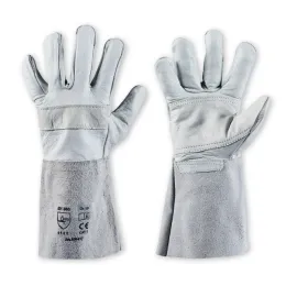 Schutzhandschuh ASKÖ, Handrücken Rindnarbenleder