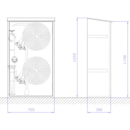 Schlauch- und Geräteschrank