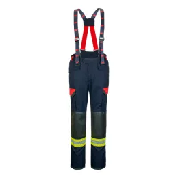 Bundhose Fire-Jack II blue/red