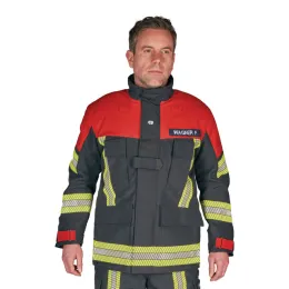 Einsatzjacke GAROS G30, schwarzblau/rot