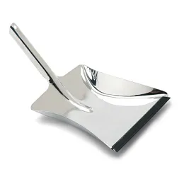 Kehrschaufel, Edelstahl rostfrei, mit Lippe