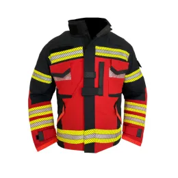 Einsatzjacke CoolTec, rot/schwarzblau