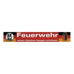 Aufkleber Feuerwehr retten-löschen-bergen-schützen