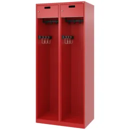 Garderobenschrank PRAKTUS, 2 Abteile