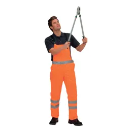 Latzhose, orange