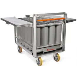 Rollcontainer Atemluftflaschen 24