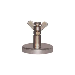 Erdungshaftmagnet mit Erdungsschraube M8 und Flügelmutter