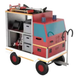 Rollcontainer Kinderfeuerwehr