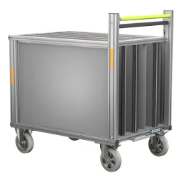 Rollcontainer Schlauch gebuchtet