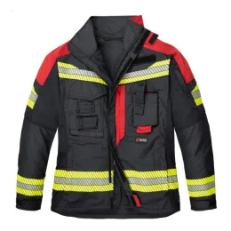 Jacke RANGER 2.0, schwarzblau/rot