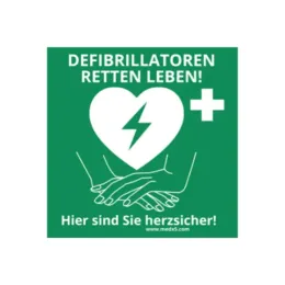 Standortaufkleber AED