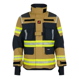 Einsatzjacke HORIZON, gold/schwarzblau